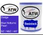 Preview: Dodge, Blue Notturno Pearl, BZ / NBZ / 487: 1L Lackdose, von ATW Autoteile West.